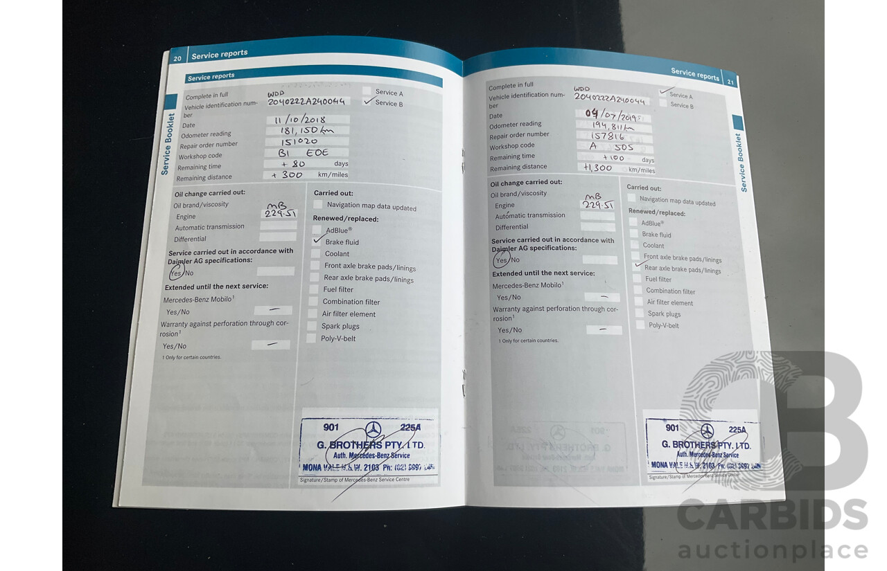 6/2009 Mercedes-Benz C320 CDI Avantgarde W204 4d Sedan Obsidian Black Turbo Diesel V6 3.0L