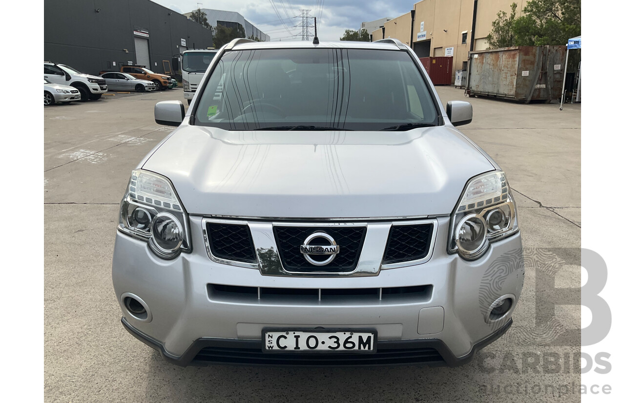 3/2012 Nissan X-Trail TS (4x4) T31 Series 5 4d Wagon Silver Turbo Diesel 2.0L
