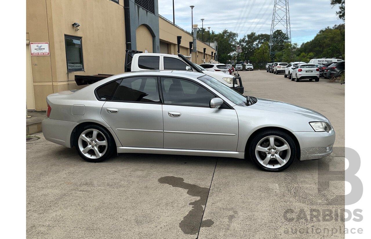 7/2006 Subaru Liberty 2.0R MY06 4d Sedan Silver 2.0L