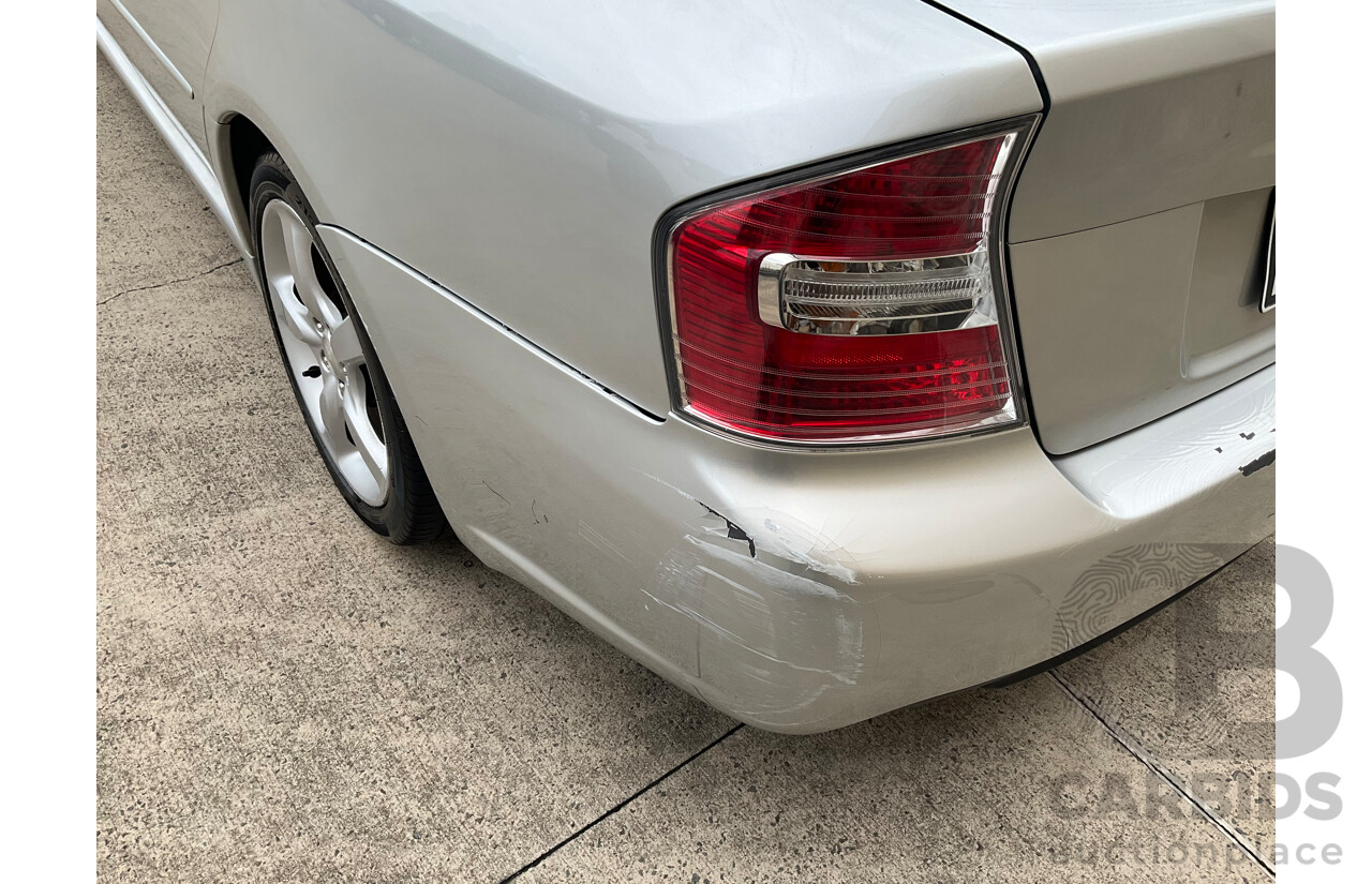 7/2006 Subaru Liberty 2.0R MY06 4d Sedan Silver 2.0L