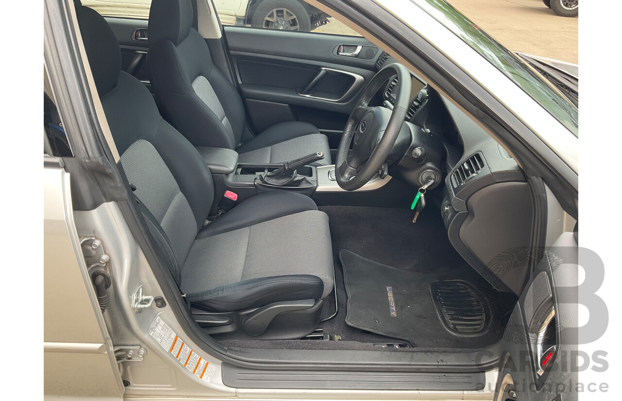 7/2006 Subaru Liberty 2.0R MY06 4d Sedan Silver 2.0L