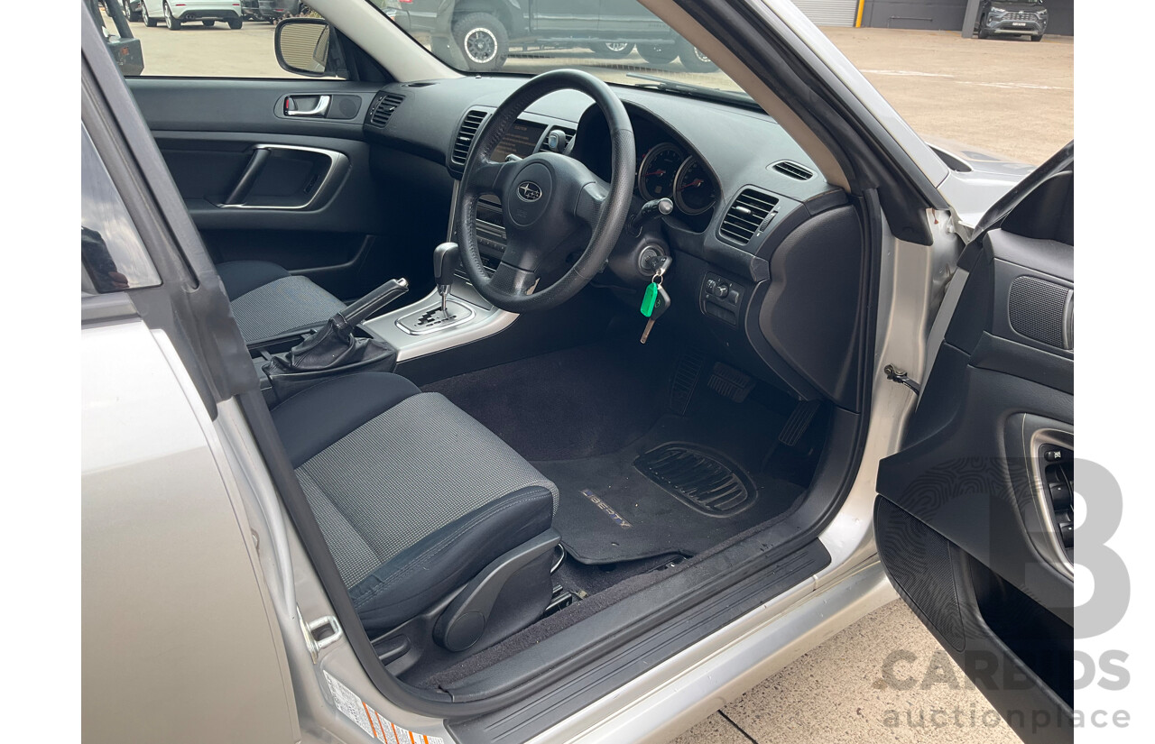 7/2006 Subaru Liberty 2.0R MY06 4d Sedan Silver 2.0L