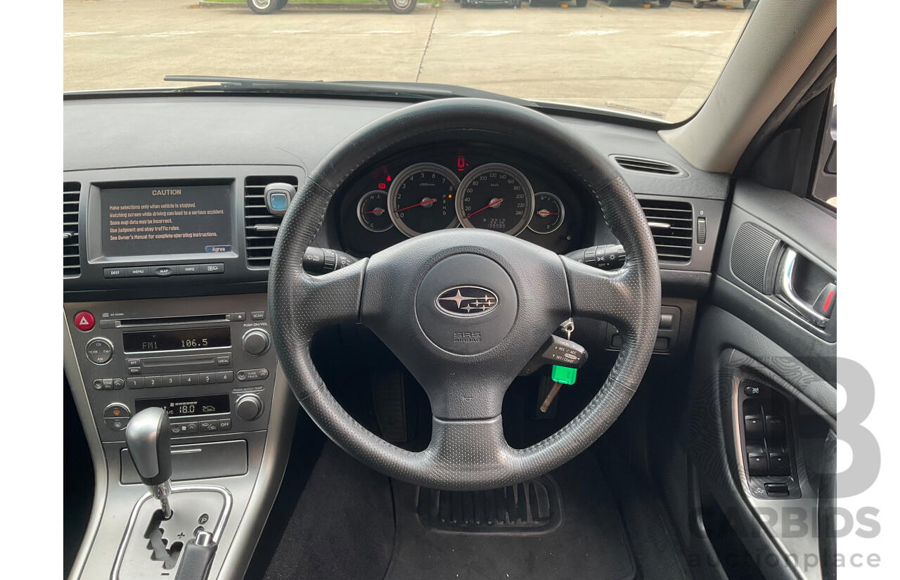 7/2006 Subaru Liberty 2.0R MY06 4d Sedan Silver 2.0L