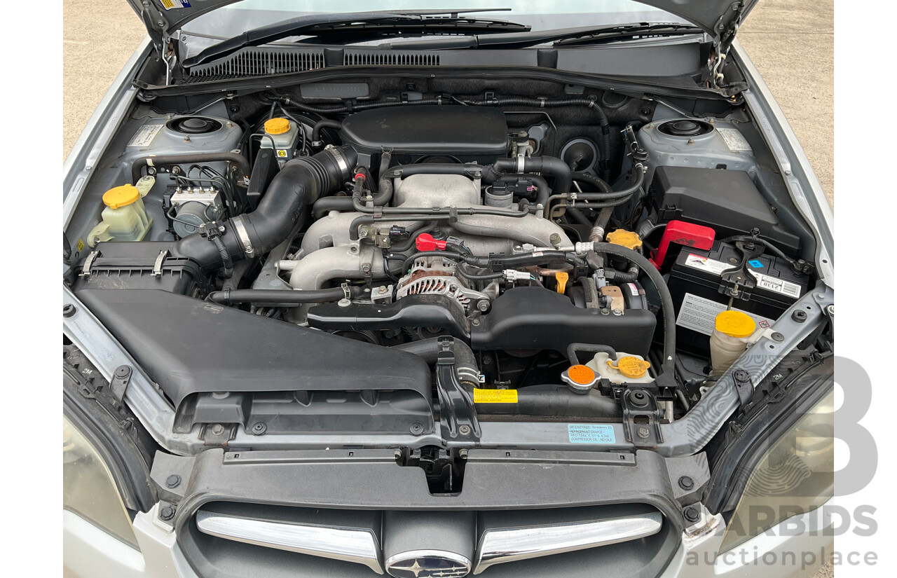 7/2006 Subaru Liberty 2.0R MY06 4d Sedan Silver 2.0L