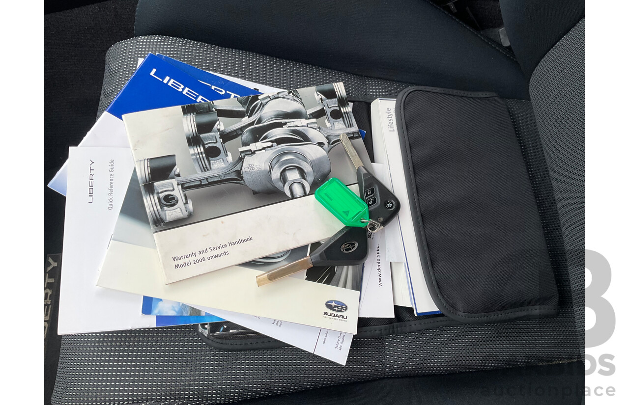 7/2006 Subaru Liberty 2.0R MY06 4d Sedan Silver 2.0L