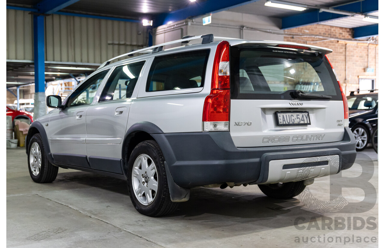 7/2005 Volvo XC70 SE MY06 4d Wagon Electric Silver Metallic Turbo 2.5L