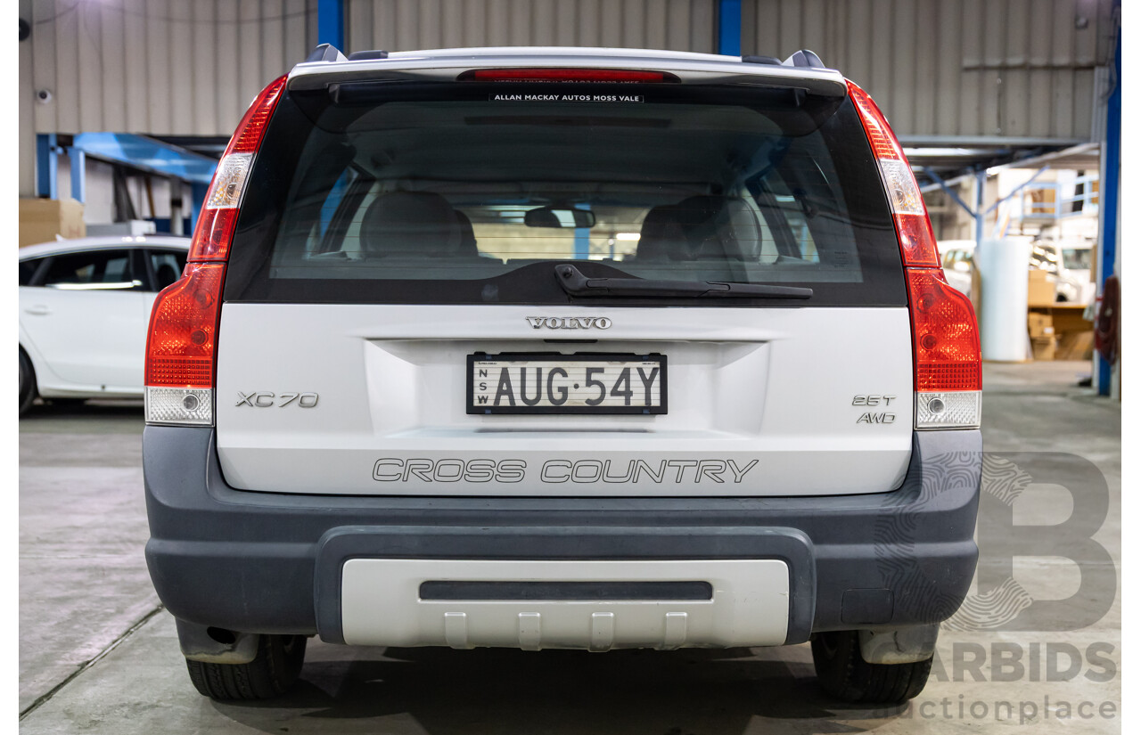 7/2005 Volvo XC70 SE MY06 4d Wagon Electric Silver Metallic Turbo 2.5L