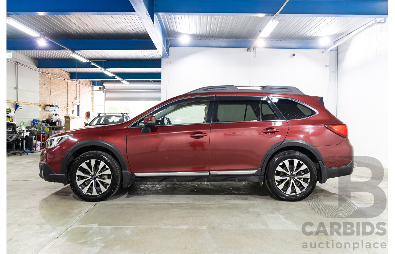 08/2015 Subaru Outback 3.6R (AWD) MY15 4D Wagon Venetian Red 3.6L