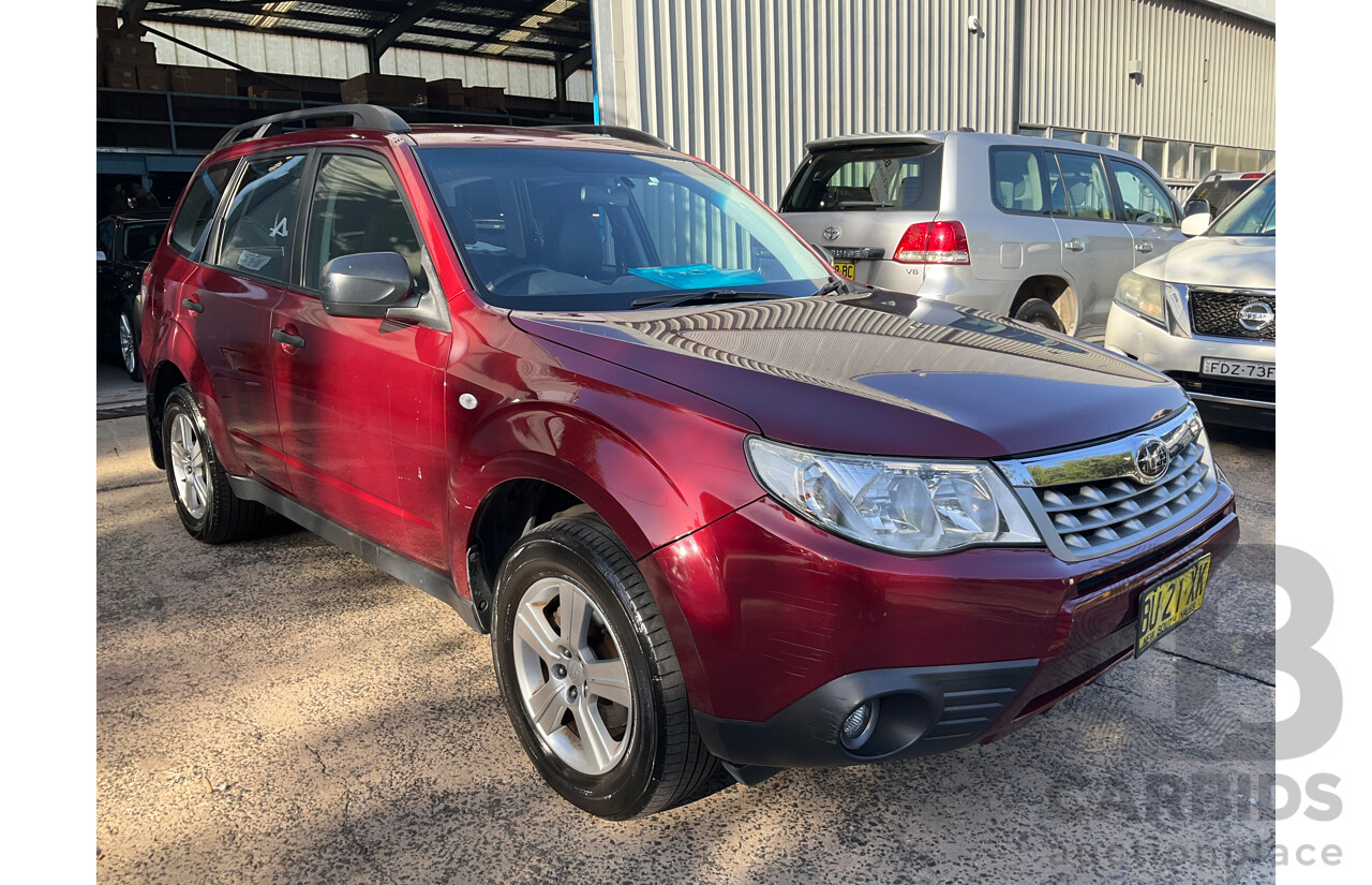 3/2013 Subaru Forester 2.5i MY13 4d Wagon Venetian Red 2.5L