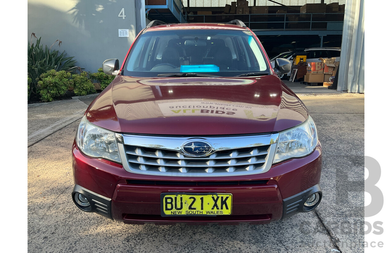 3/2013 Subaru Forester 2.5i MY13 4d Wagon Venetian Red 2.5L