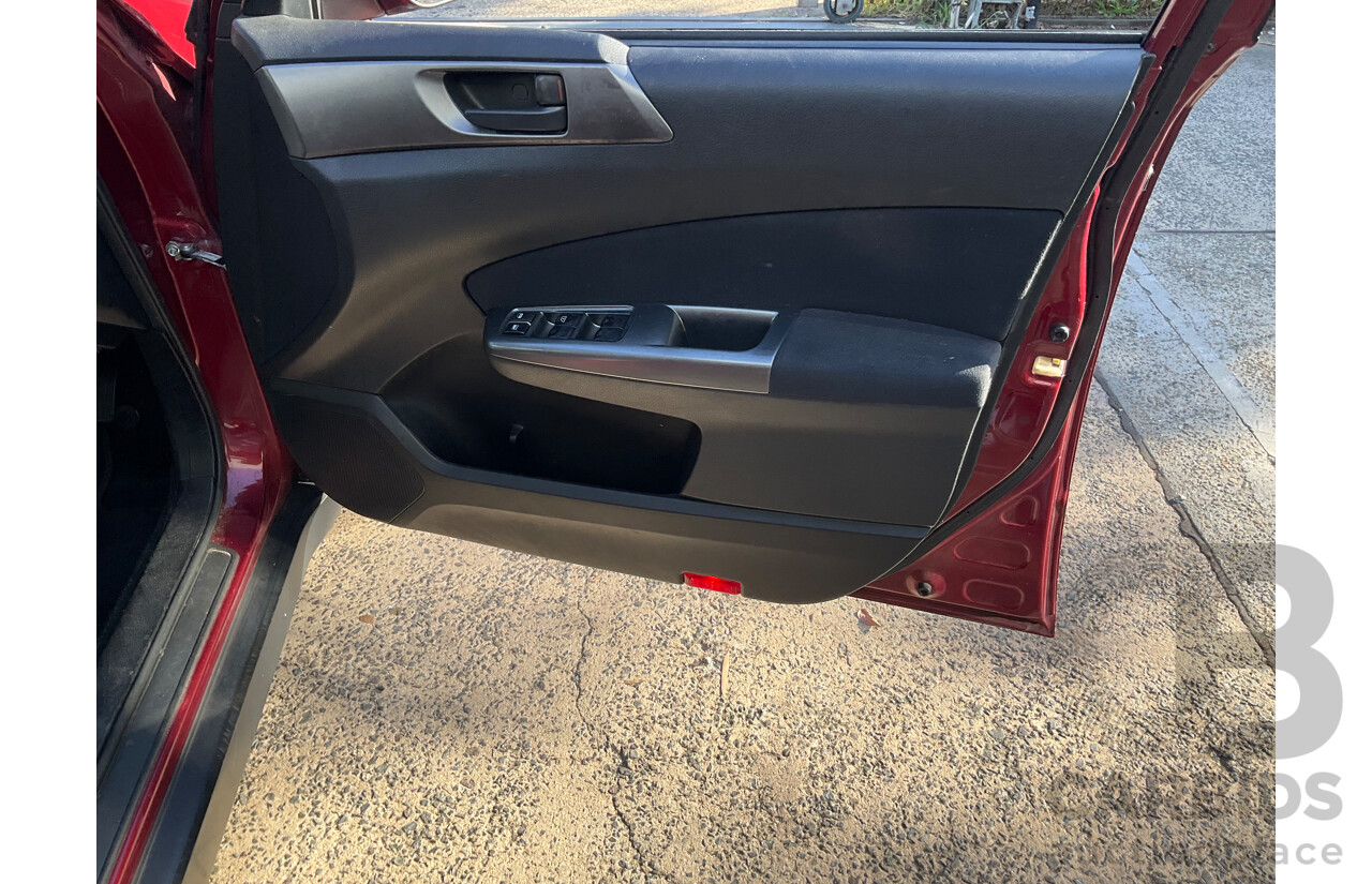 3/2013 Subaru Forester 2.5i MY13 4d Wagon Venetian Red 2.5L