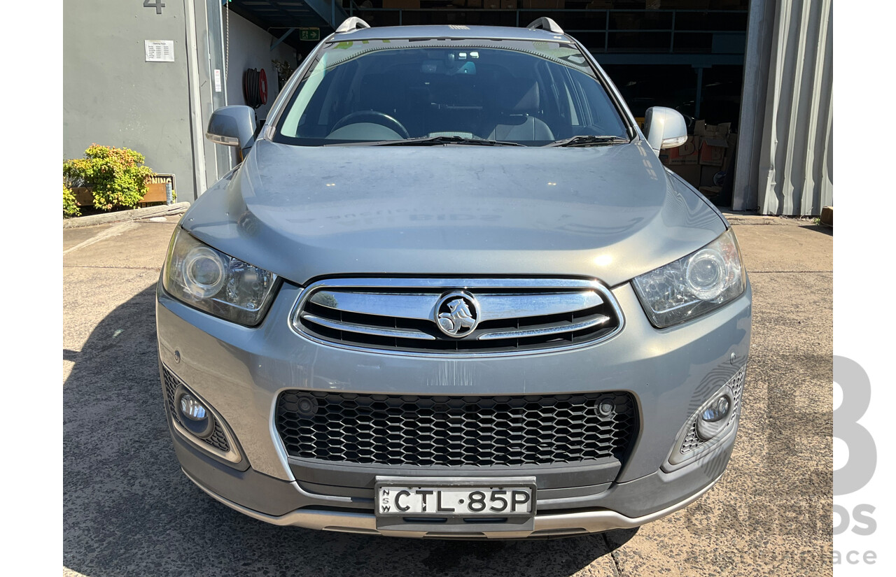 4/2014 Holden Captiva 7 LTZ (AWD) CG MY14 4d Wagon Grey V6 3.0L - 7 Seater