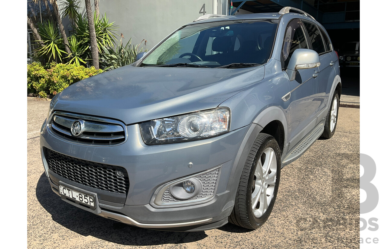 4/2014 Holden Captiva 7 LTZ (AWD) CG MY14 4d Wagon Grey V6 3.0L - 7 Seater