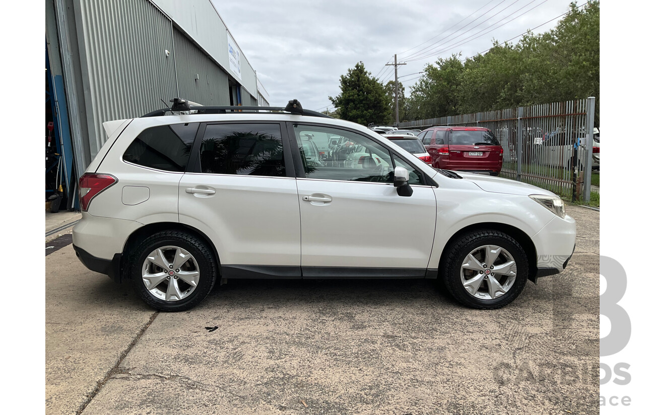 5/2013 Subaru Forester 2.0D MY13 4d Wagon White Turbo Diesel 2.0L