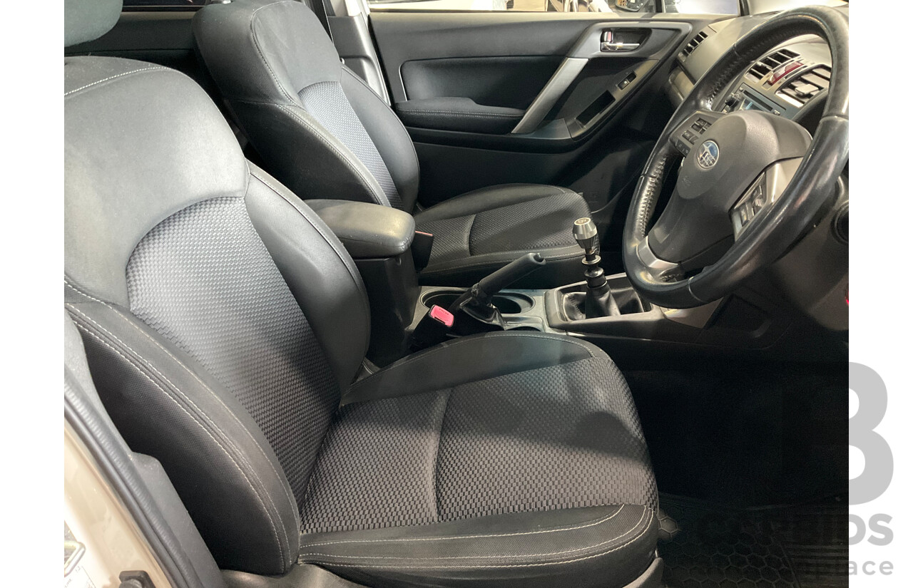 5/2013 Subaru Forester 2.0D MY13 4d Wagon White Turbo Diesel 2.0L
