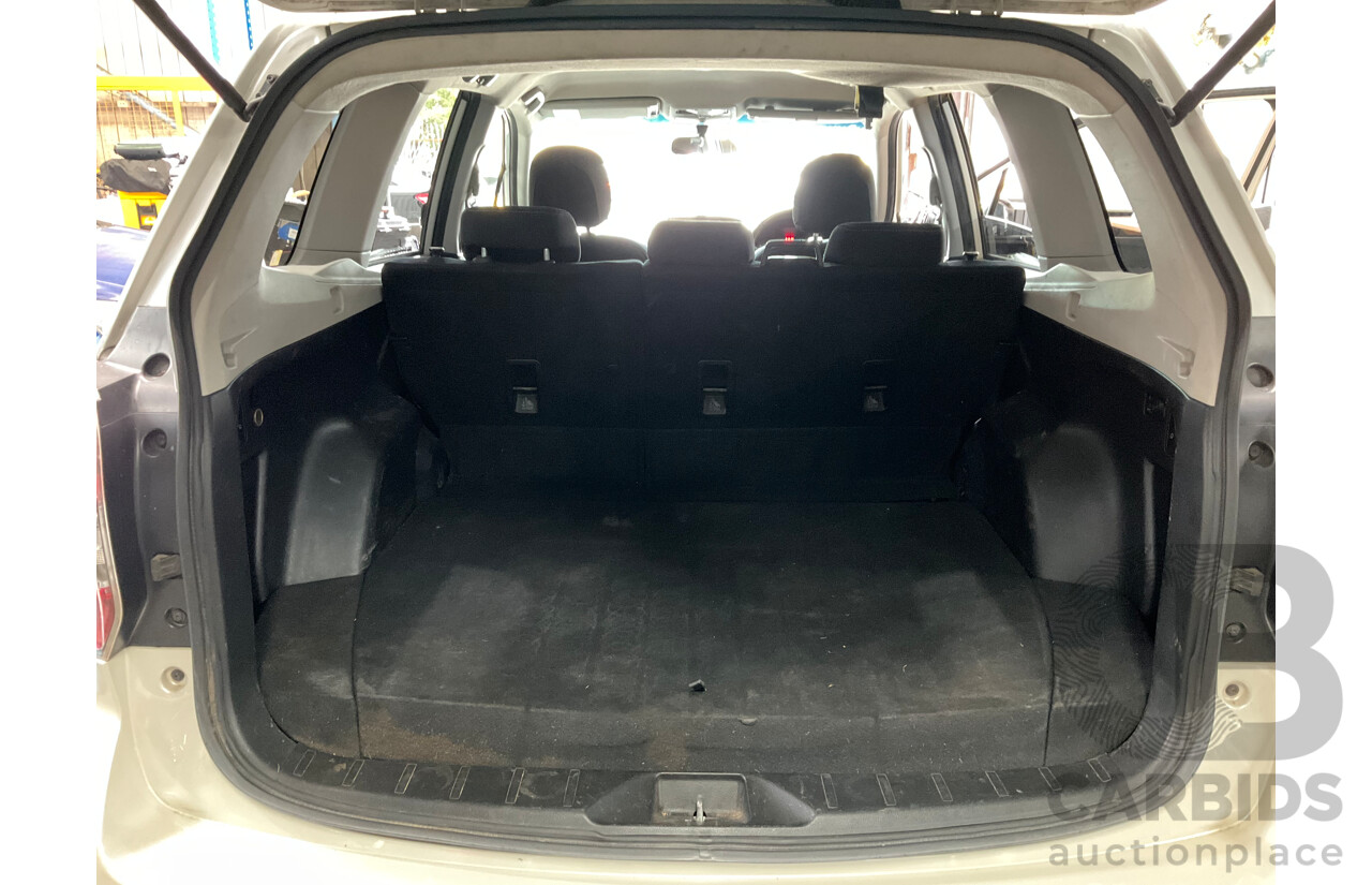5/2013 Subaru Forester 2.0D MY13 4d Wagon White Turbo Diesel 2.0L