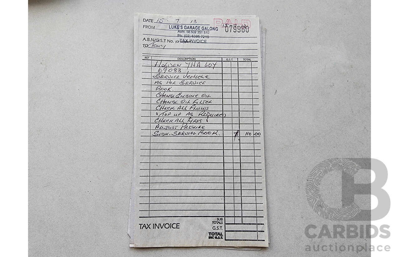 2/2010 Holden Commodore SV6 VE MY10 Utility Silver 3.6L