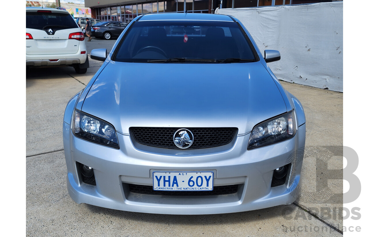 2/2010 Holden Commodore SV6 VE MY10 Utility Silver 3.6L