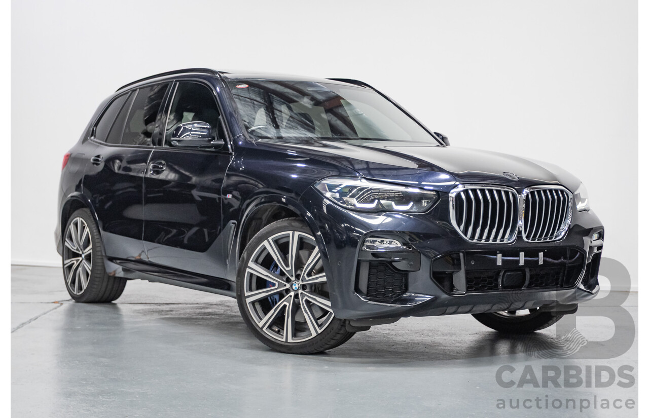 4/2019 BMW X5 xDrive 30d M Sport (AWD) G05 MY19 4D Wagon Carbon Black Metallic Turbo Diesel 3.0L
