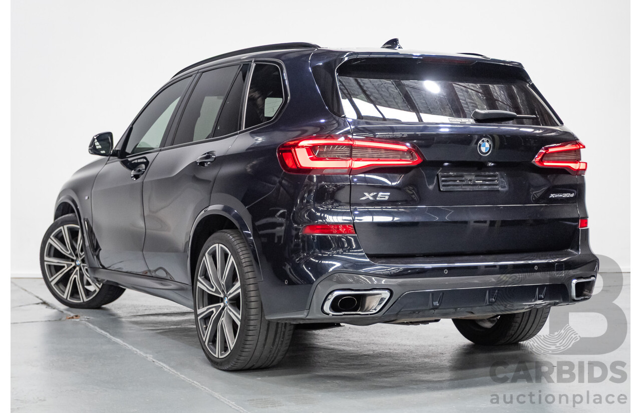 4/2019 BMW X5 xDrive 30d M Sport (AWD) G05 MY19 4D Wagon Carbon Black Metallic Turbo Diesel 3.0L