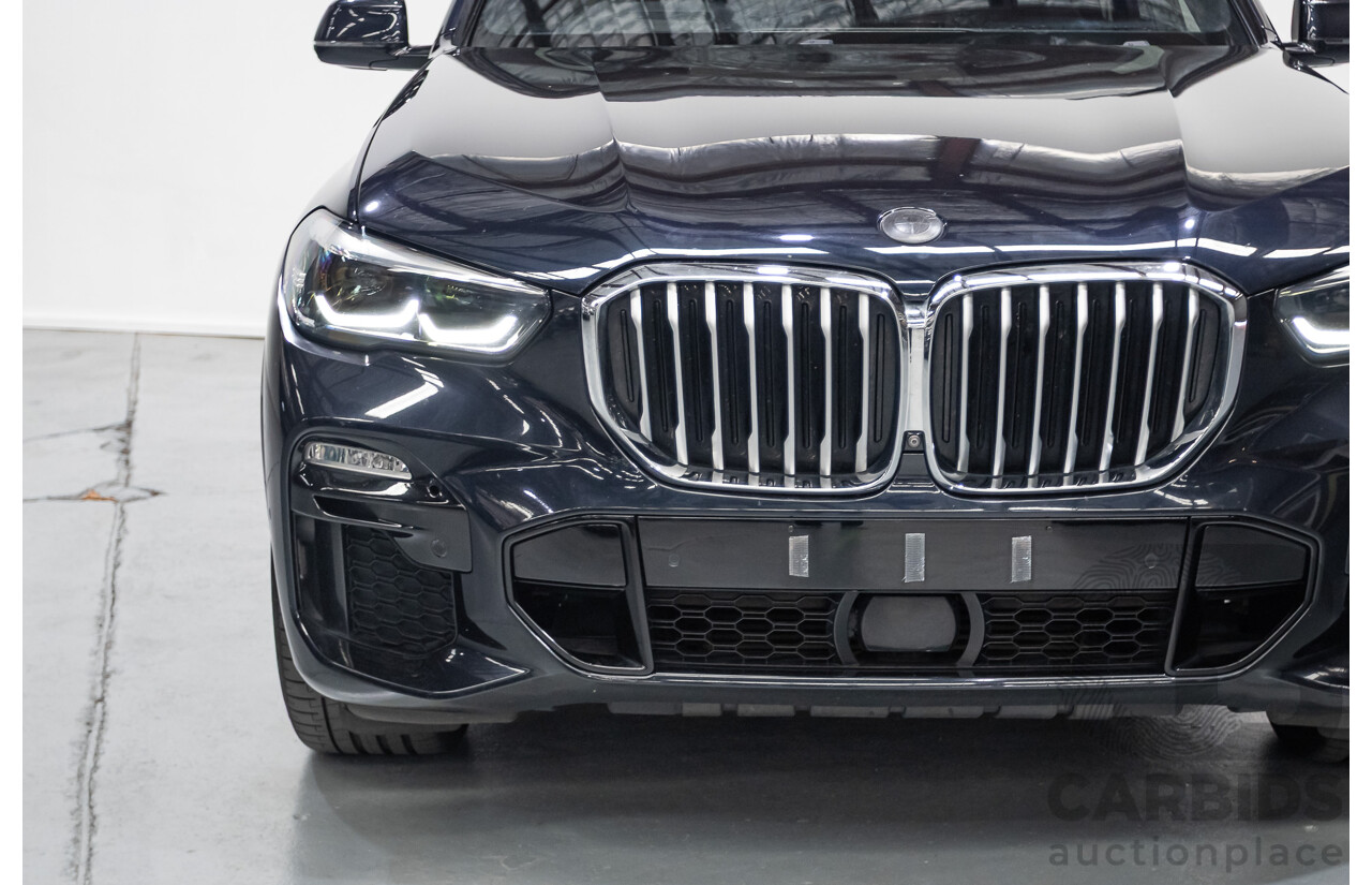 4/2019 BMW X5 xDrive 30d M Sport (AWD) G05 MY19 4D Wagon Carbon Black Metallic Turbo Diesel 3.0L