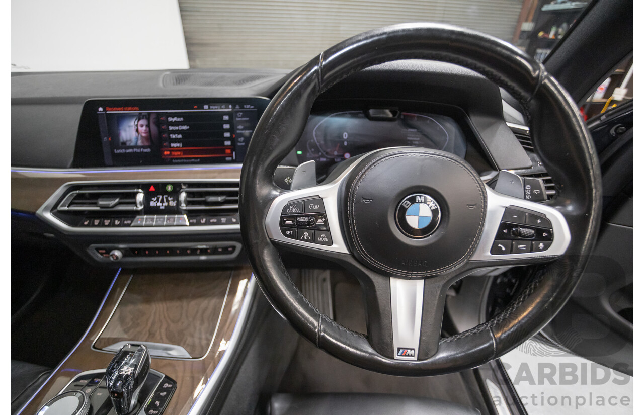 4/2019 BMW X5 xDrive 30d M Sport (AWD) G05 MY19 4D Wagon Carbon Black Metallic Turbo Diesel 3.0L