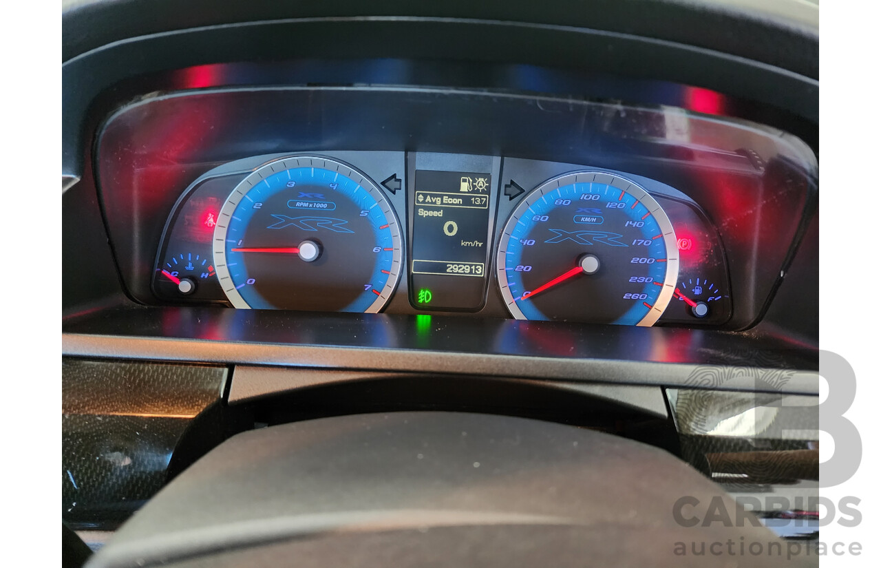 8/2009 Ford Falcon XR8 FG 4d Sedan Green 5.4L