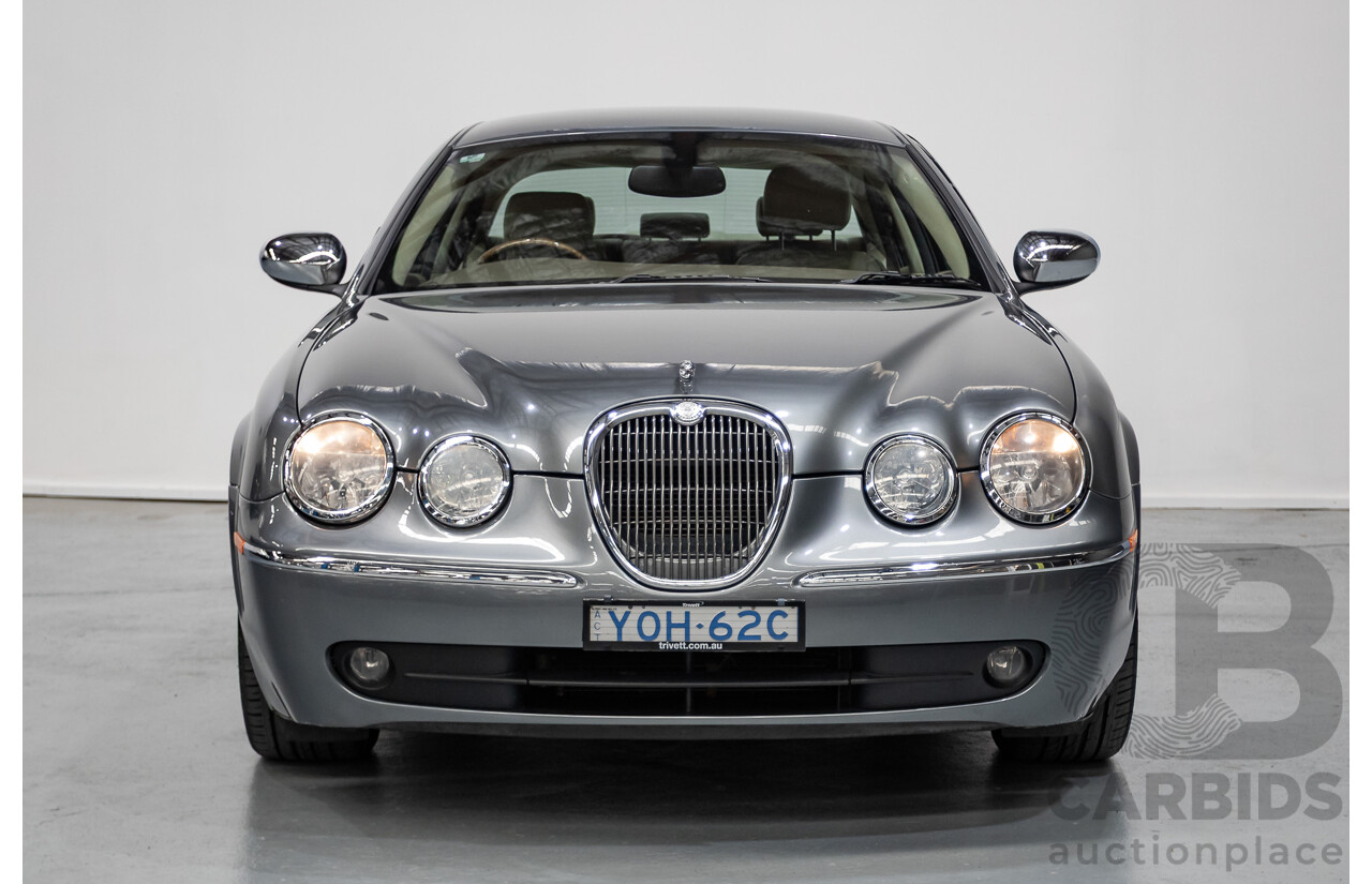 11/2003 Jaguar S Type V6 Luxury 4D Sedan Quartz Grey Metallic V6 3.0L