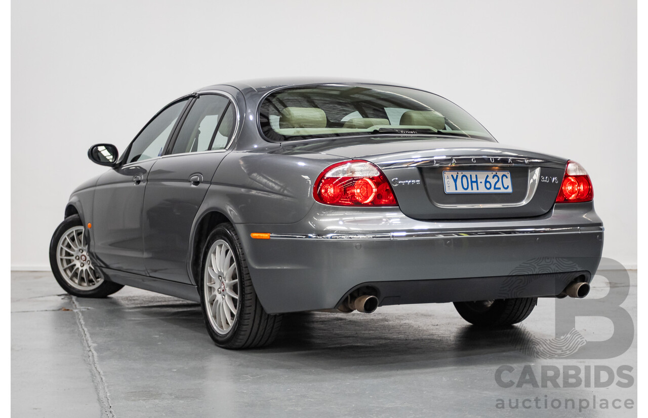 11/2003 Jaguar S Type V6 Luxury 4D Sedan Quartz Grey Metallic V6 3.0L