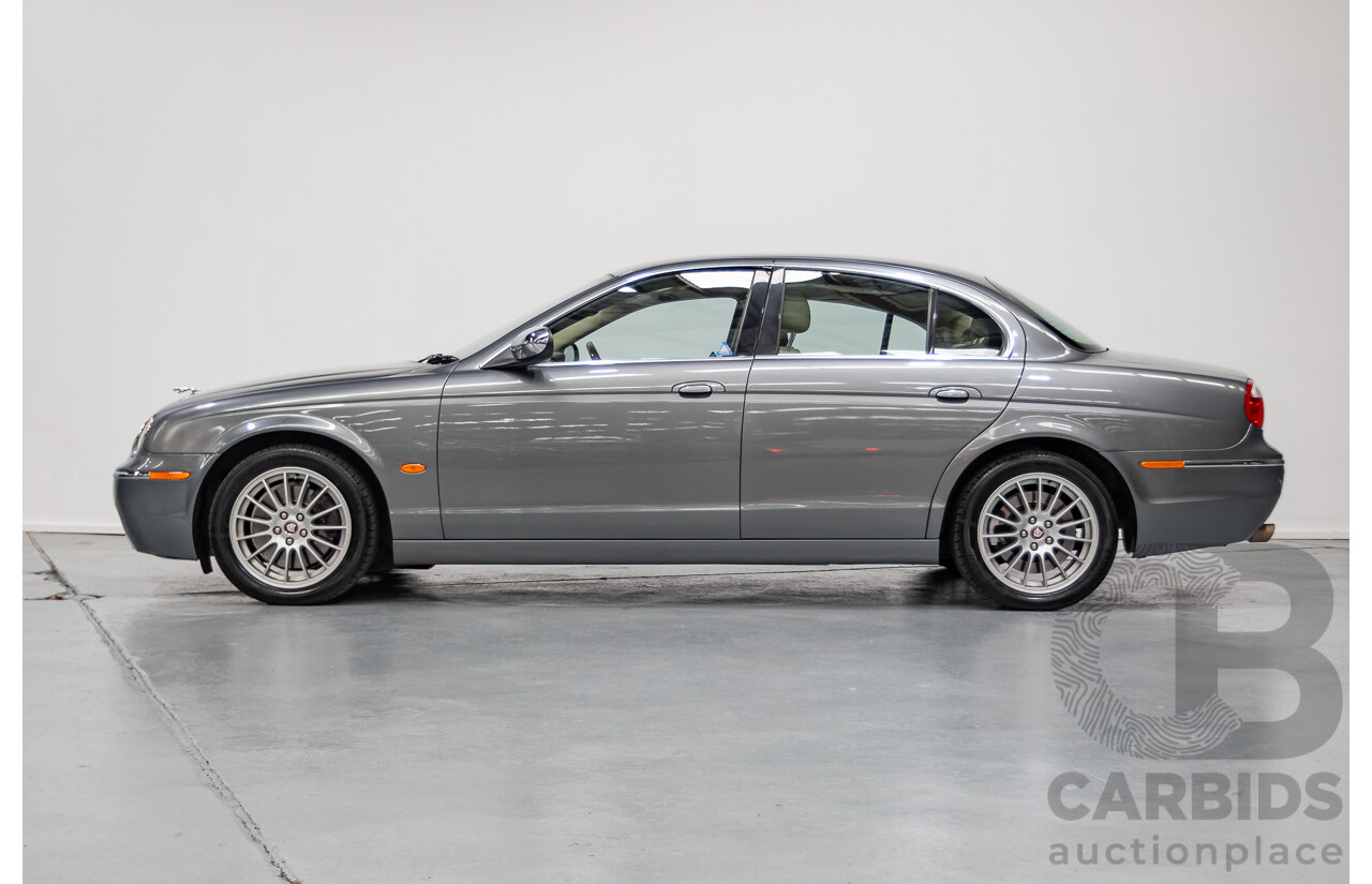 11/2003 Jaguar S Type V6 Luxury 4D Sedan Quartz Grey Metallic V6 3.0L