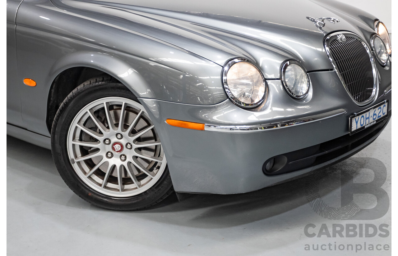 11/2003 Jaguar S Type V6 Luxury 4D Sedan Quartz Grey Metallic V6 3.0L