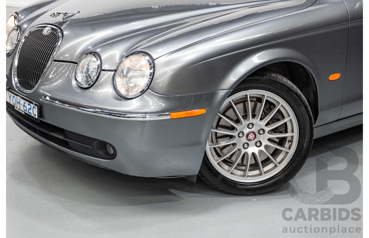 11/2003 Jaguar S Type V6 Luxury 4D Sedan Quartz Grey Metallic V6 3.0L