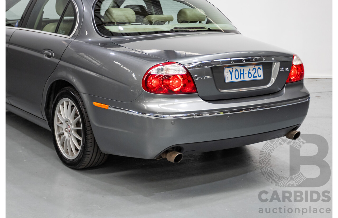 11/2003 Jaguar S Type V6 Luxury 4D Sedan Quartz Grey Metallic V6 3.0L