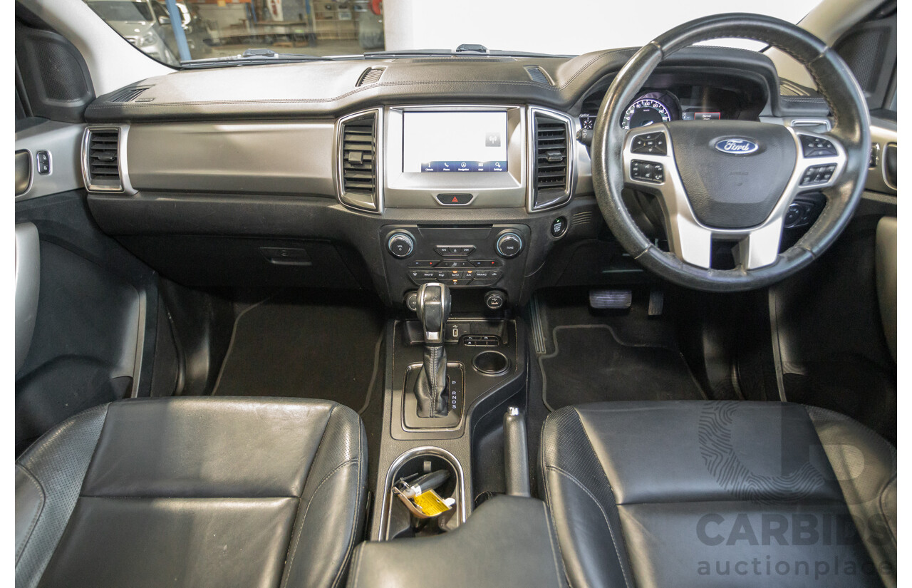 08/2018 Ford Everest Trend  UA II MY19 4D Wagon White Twin Turbo Diesel 2.0L - 7 Seats