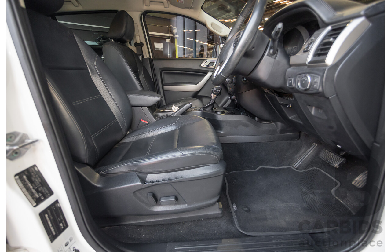 08/2018 Ford Everest Trend  UA II MY19 4D Wagon White Twin Turbo Diesel 2.0L - 7 Seats