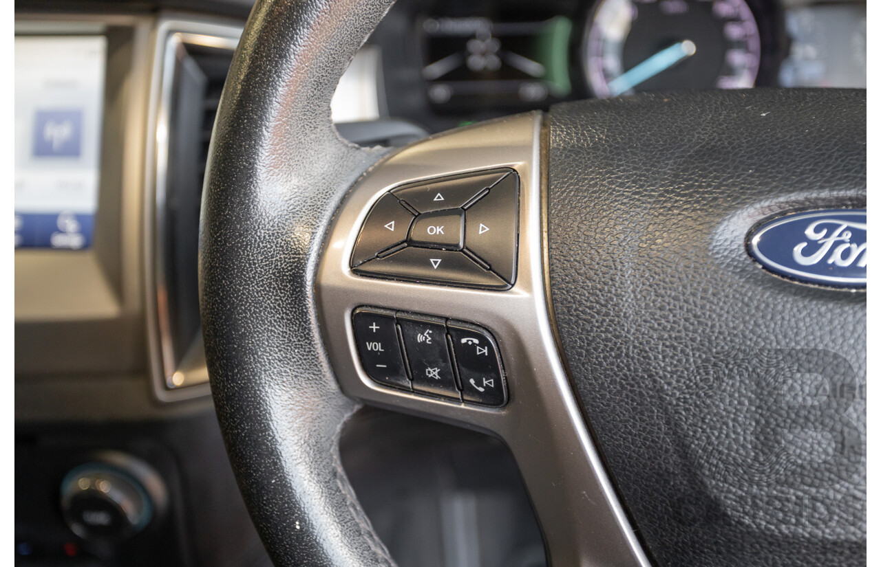 08/2018 Ford Everest Trend  UA II MY19 4D Wagon White Twin Turbo Diesel 2.0L - 7 Seats