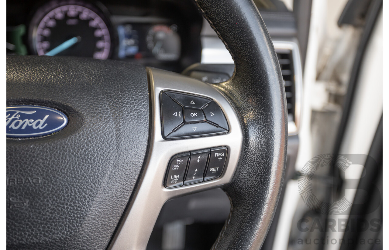 08/2018 Ford Everest Trend  UA II MY19 4D Wagon White Twin Turbo Diesel 2.0L - 7 Seats