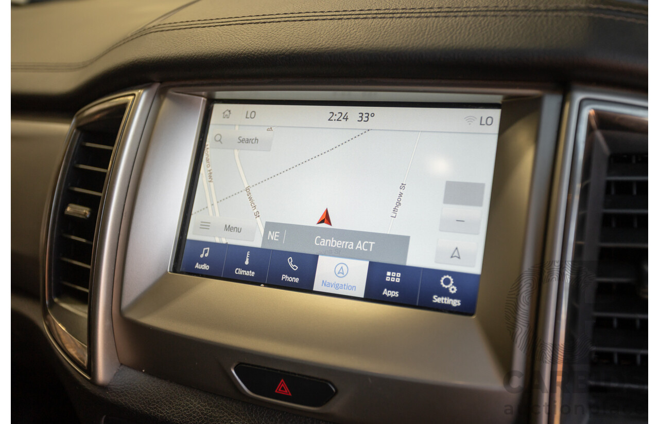 08/2018 Ford Everest Trend  UA II MY19 4D Wagon White Twin Turbo Diesel 2.0L - 7 Seats