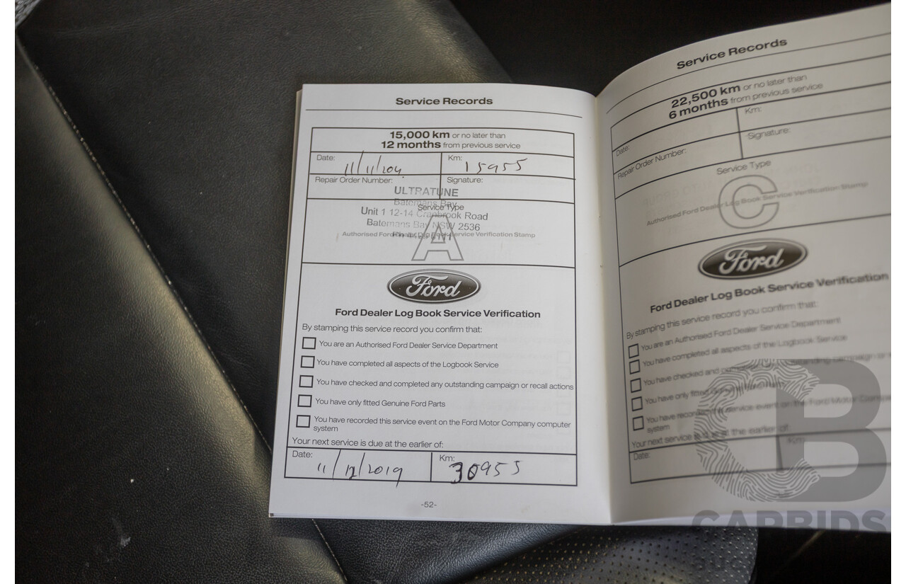 08/2018 Ford Everest Trend  UA II MY19 4D Wagon White Twin Turbo Diesel 2.0L - 7 Seats