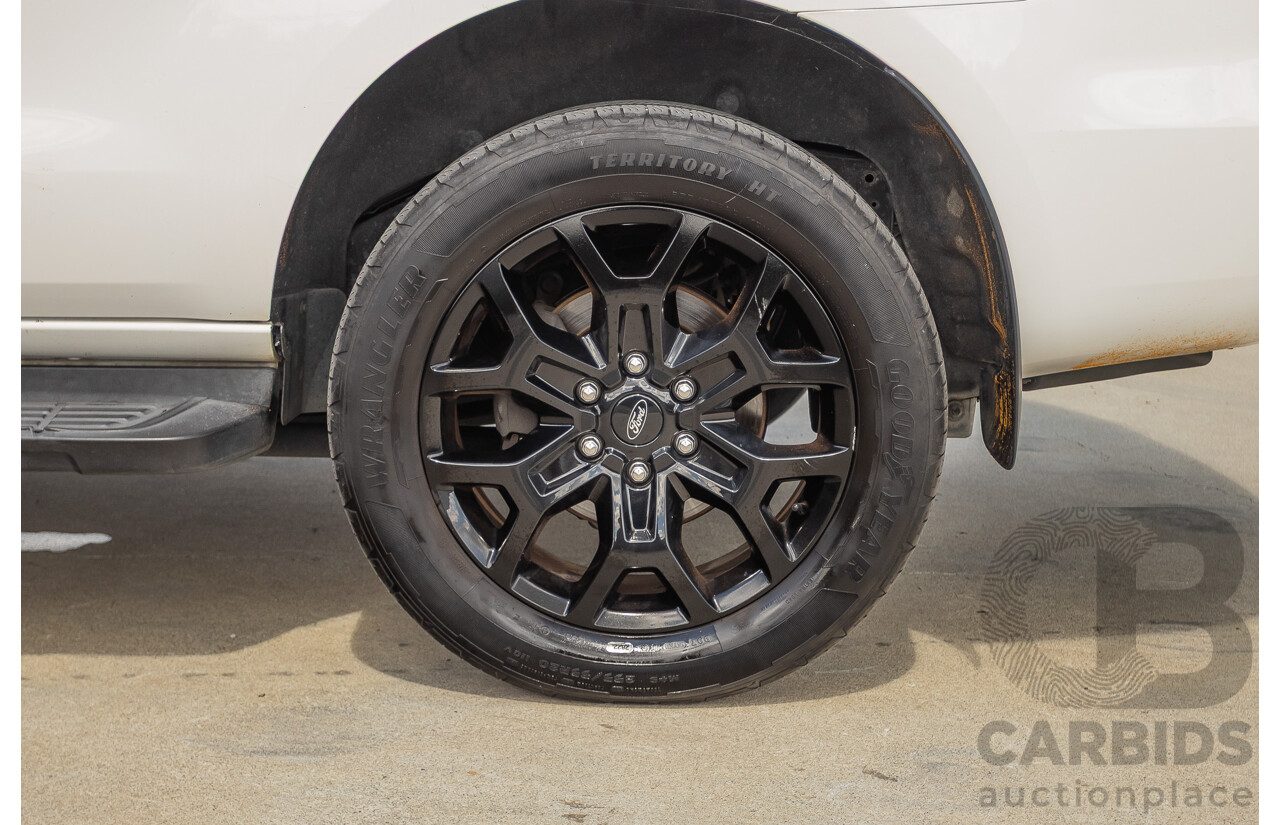 08/2018 Ford Everest Trend  UA II MY19 4D Wagon White Twin Turbo Diesel 2.0L - 7 Seats