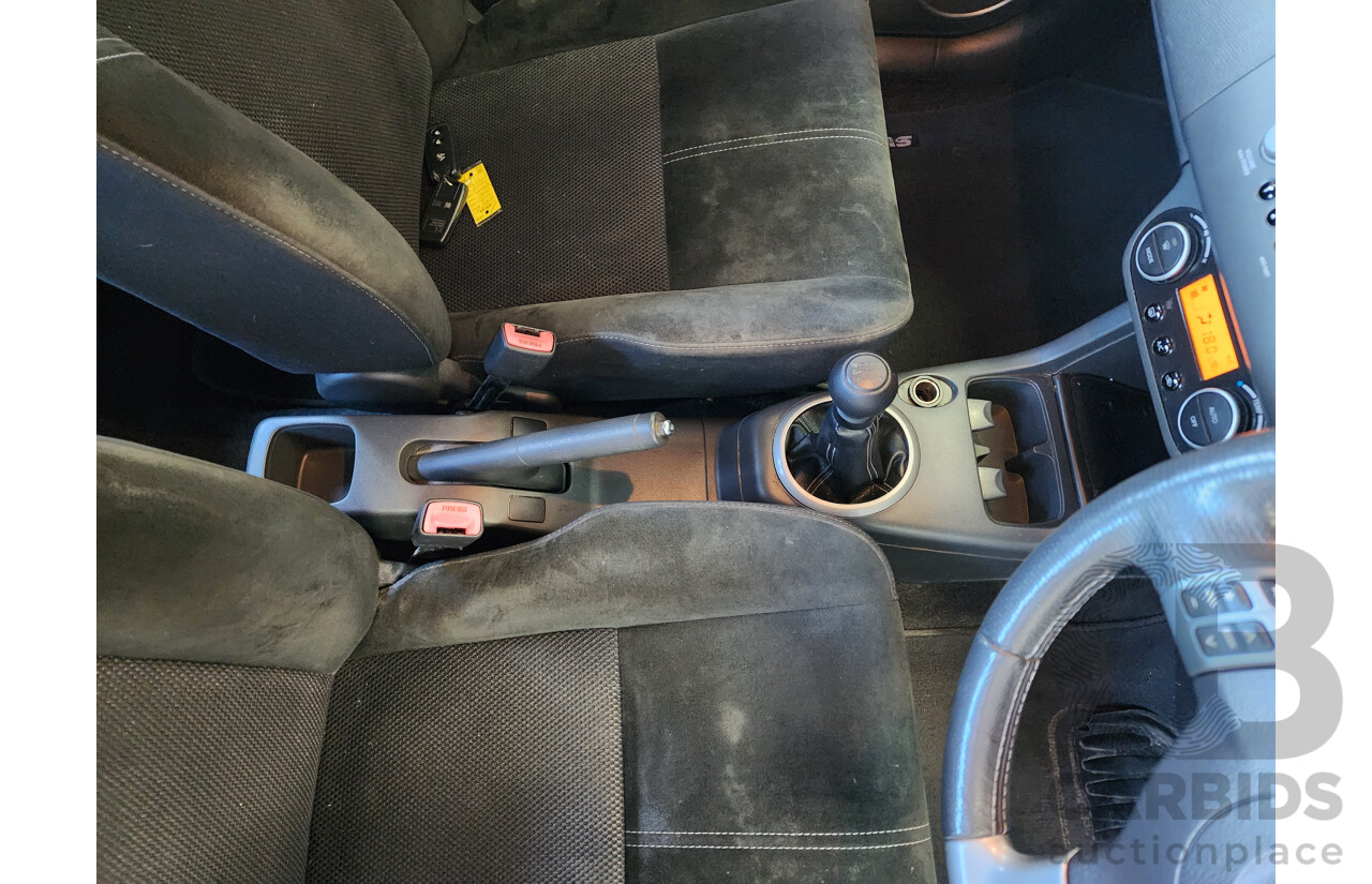 2/2010 Suzuki Swift RE.4 EZ MY07 UPDATE 5d Hatchback Black 1.5L