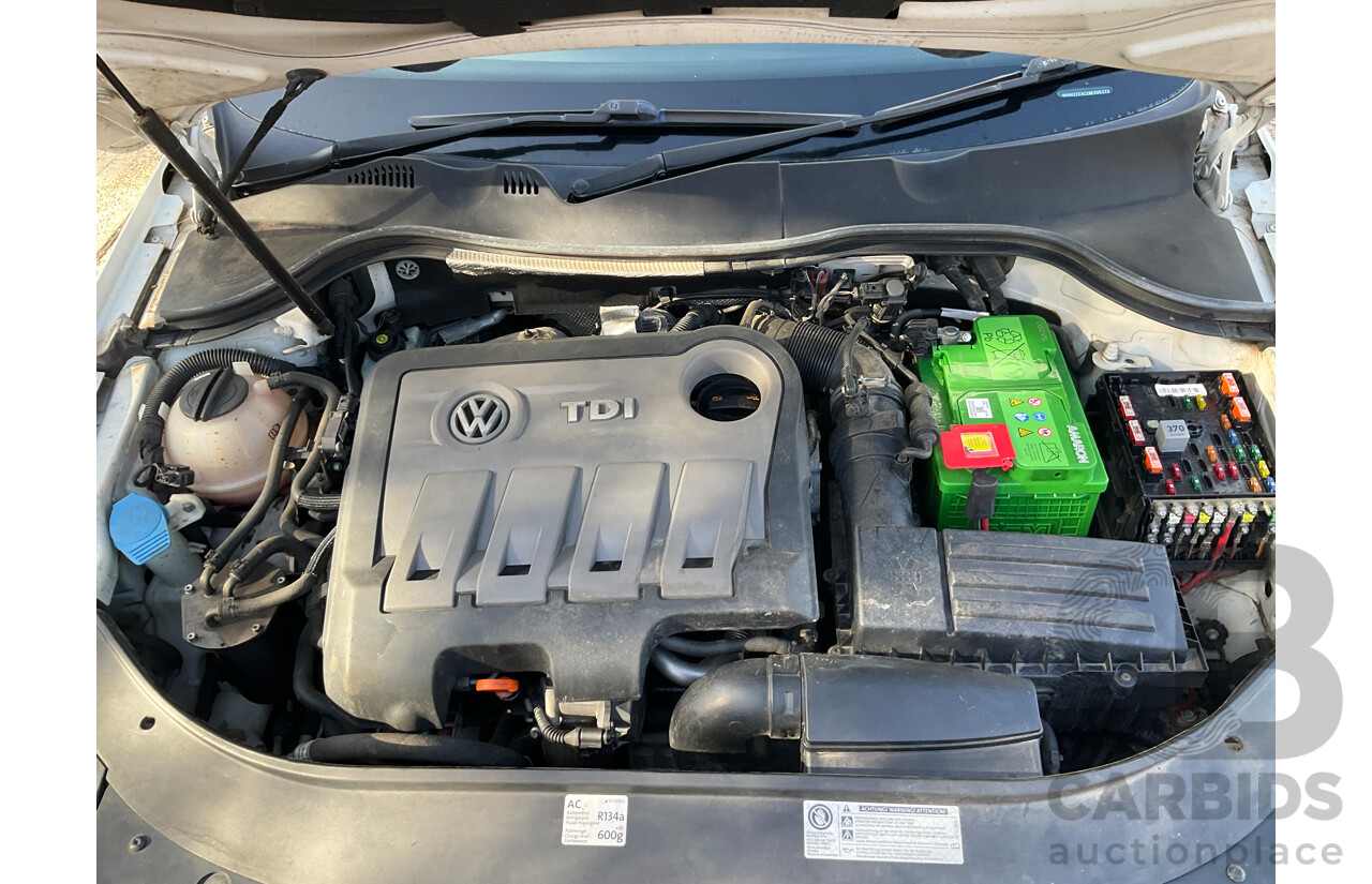 7/2011 Volkswagen Passat 125 TDI Highline 3C MY10 UPGRADE 4d Wagon Candy White Turbo Diesel 2.0L