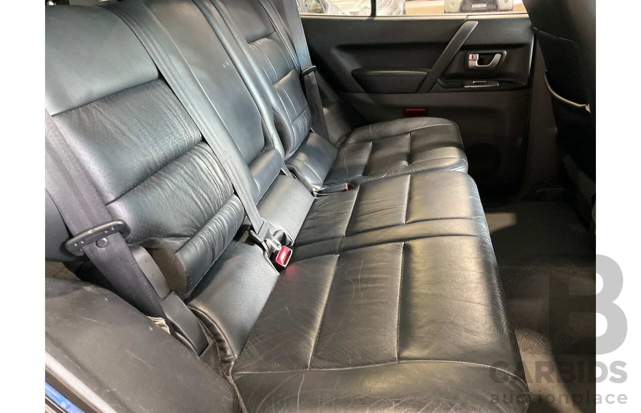 5/2003 Mitsubishi Pajero Exceed LWB Sports Mode (4x4) NP 4d Wagon Blue V6 3.5L - 7 Seater