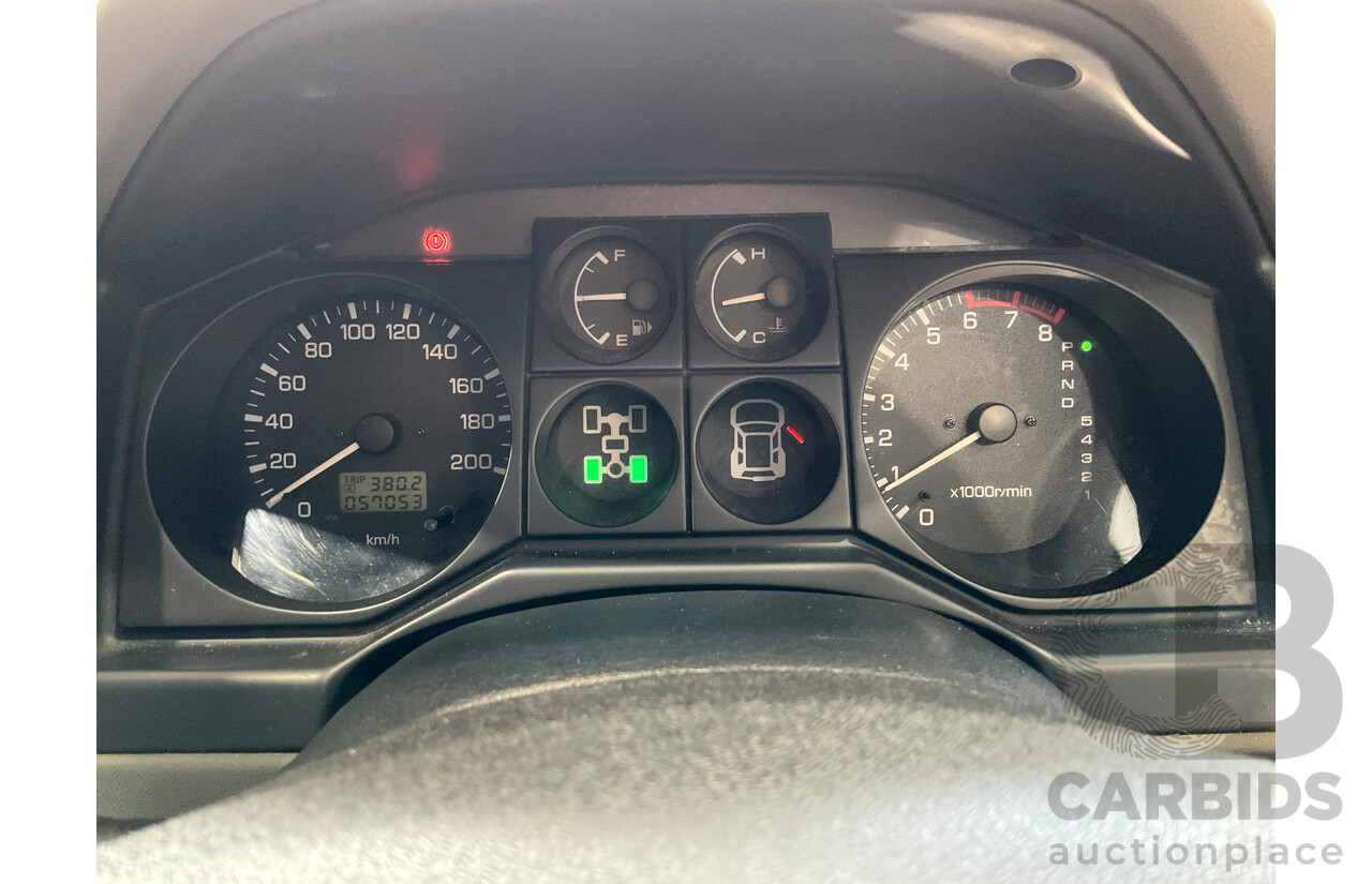 5/2003 Mitsubishi Pajero Exceed LWB Sports Mode (4x4) NP 4d Wagon Blue V6 3.5L - 7 Seater