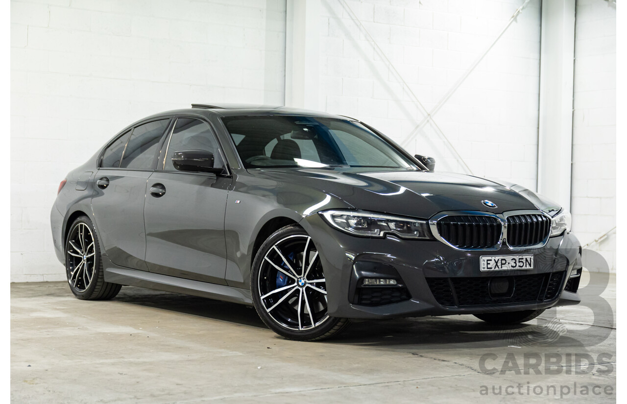 11/2019 BMW 330i M Sport (RWD) G20 MY19 4d Sedan Dravit Grey Metallic Turbo 2.0L
