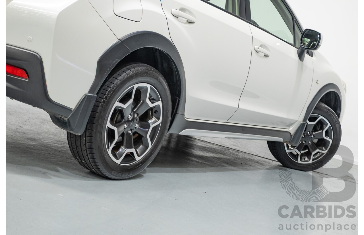 2/2015 Subaru XV 2.0i (AWD) MY14 4D Wagon Satin White 2.0L