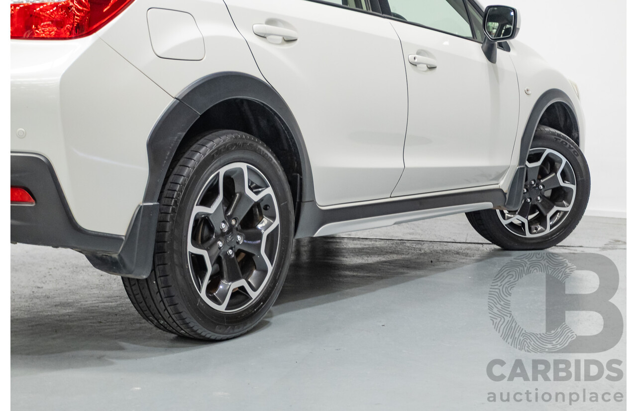 2/2015 Subaru XV 2.0i (AWD) MY14 4D Wagon Satin White 2.0L