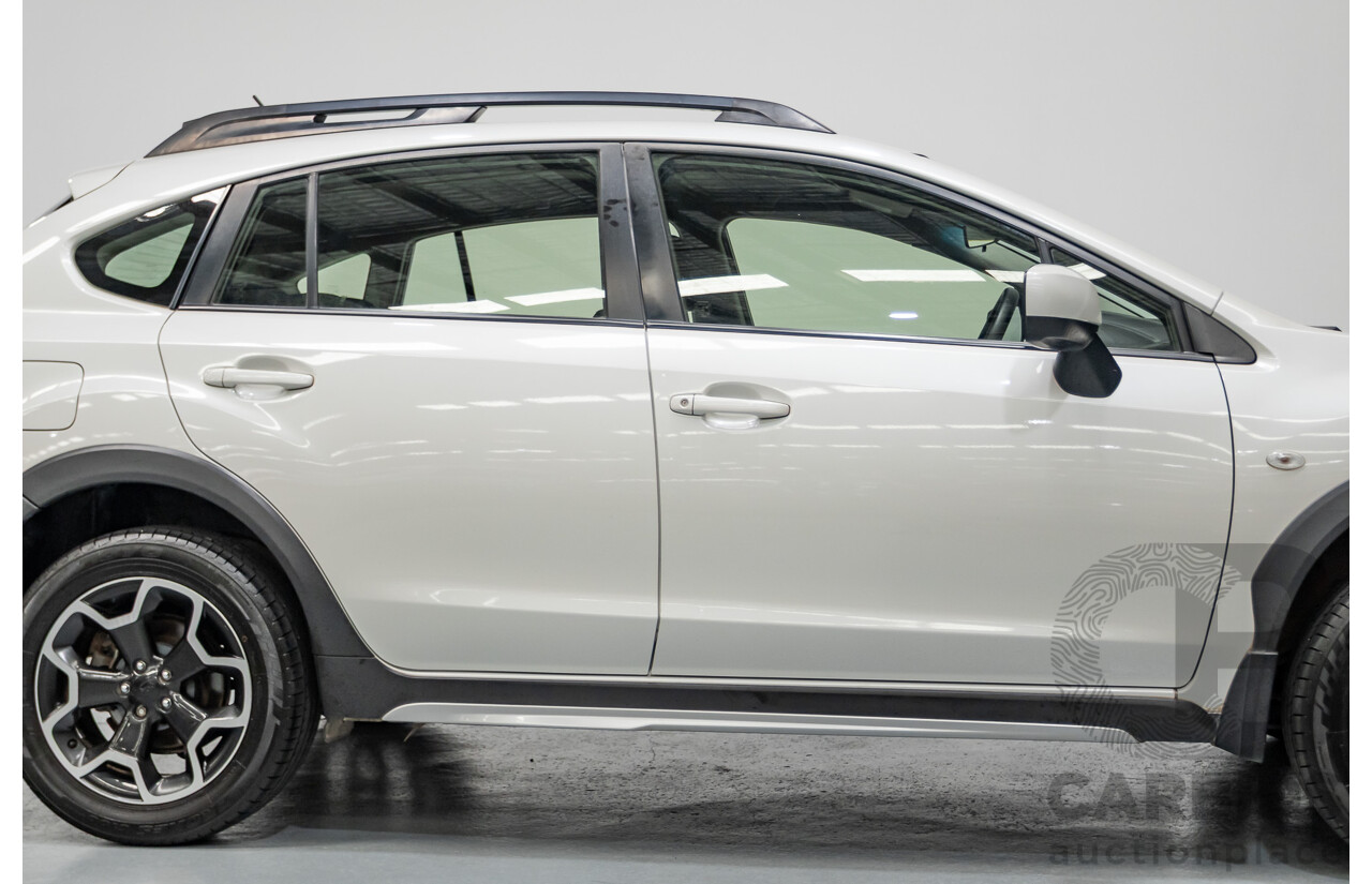 2/2015 Subaru XV 2.0i (AWD) MY14 4D Wagon Satin White 2.0L