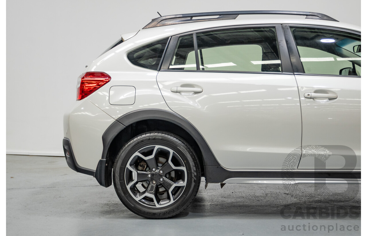2/2015 Subaru XV 2.0i (AWD) MY14 4D Wagon Satin White 2.0L