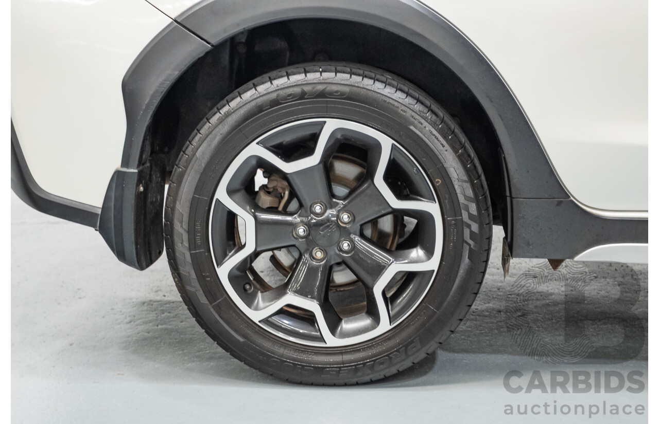 2/2015 Subaru XV 2.0i (AWD) MY14 4D Wagon Satin White 2.0L